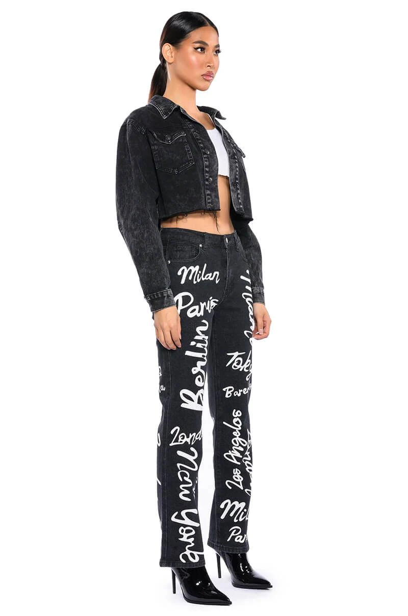 REPRESENT HIGH RISE STRAIGHT LEG JEAN 6 REPRESENT HIGH RISE STRAIGHT LEG JEAN - Image 4