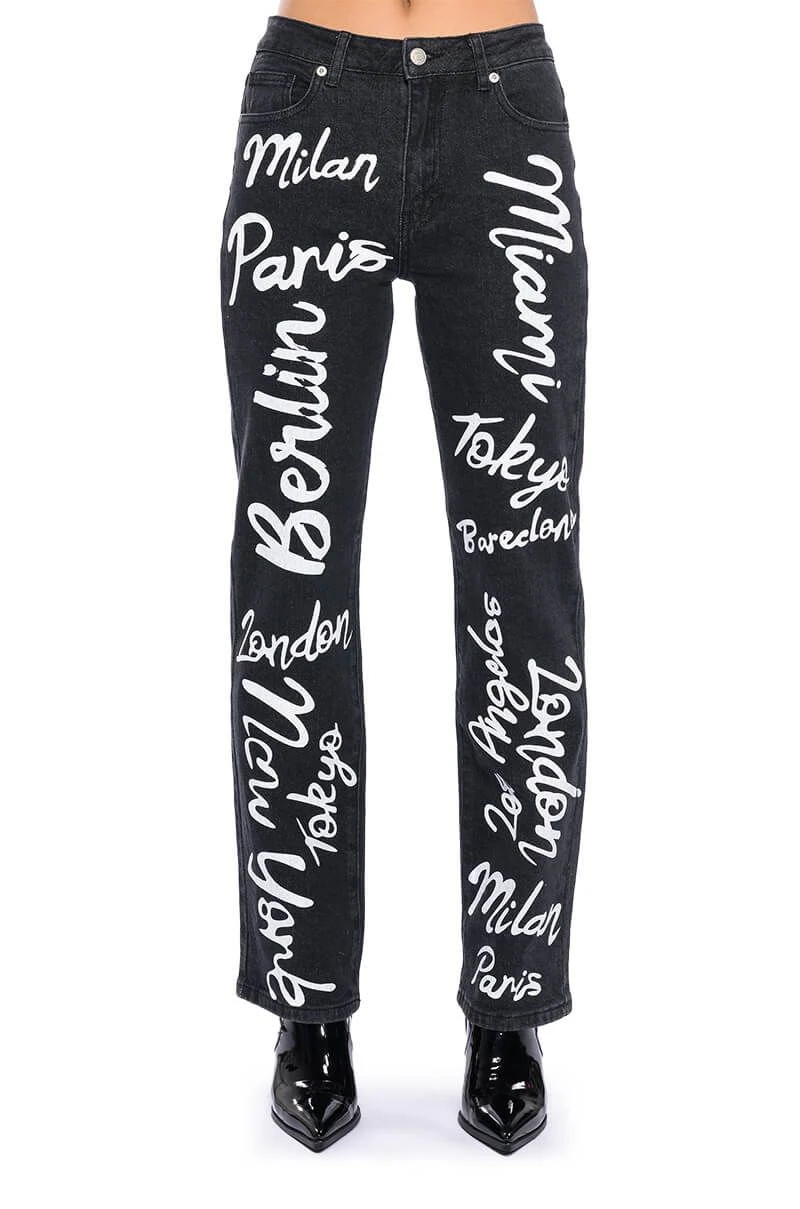 REPRESENT HIGH RISE STRAIGHT LEG JEAN 7 REPRESENT HIGH RISE STRAIGHT LEG JEAN - Image 5