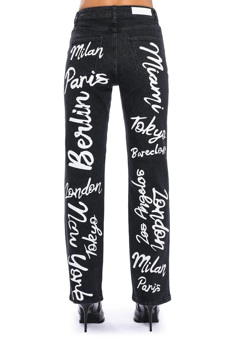 REPRESENT HIGH RISE STRAIGHT LEG JEAN 10 REPRESENT HIGH RISE STRAIGHT LEG JEAN - Image 8