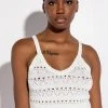 RESORT READY KNIT BRALETTE 2 RESORT READY KNIT BRALETTE -akira shop resort ready knit bralette ivory 1 1