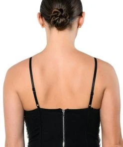 RICH WITH JEWELS CROP TANK TOP -akira shop rich with jewels crop tank top black white 7 7 c1