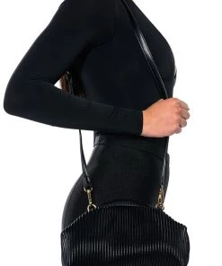 RORY BLACK CLUTCH -akira shop rory black clutch black 1 1