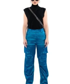 RUN IT UP STRETCH CARGO PANTS 12 RUN IT UP STRETCH CARGO PANTS -akira shop run it up stretch cargo pants teal 3 3