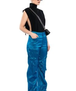 RUN IT UP STRETCH CARGO PANTS 13 RUN IT UP STRETCH CARGO PANTS -akira shop run it up stretch cargo pants teal 4 4