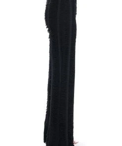 RUNNING WITH THE WOLVES TEXTURED PANTS 15 RUNNING WITH THE WOLVES TEXTURED PANTS -akira shop running with the wolves textured pants black 6 6