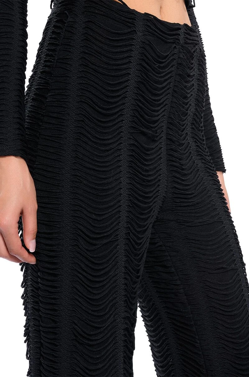 RUNNING WITH THE WOLVES TEXTURED PANTS 10 RUNNING WITH THE WOLVES TEXTURED PANTS - Image 8