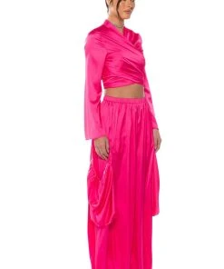 SAUCY BAGGY CARGO PANTS 16 SAUCY BAGGY CARGO PANTS -akira shop saucy baggy cargo pants pink 5 5