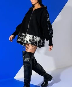 SEXY CHAIN DENIM SHORTS -akira shop sexy chain denim shorts in black black 3 3