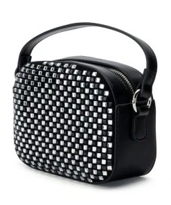 SHORTIE EMBELLISHED BLACK PURSE -akira shop shortie embellished black purse black 4 4