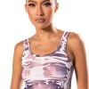 SHOWER ME FITTED TANK TOP -akira shop shower me fitted tank top grey 1 1