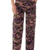 SILHOUETTE PRINT CAMO CARGO PANT -akira shop silhouette print camo cargo pant camo 1 1