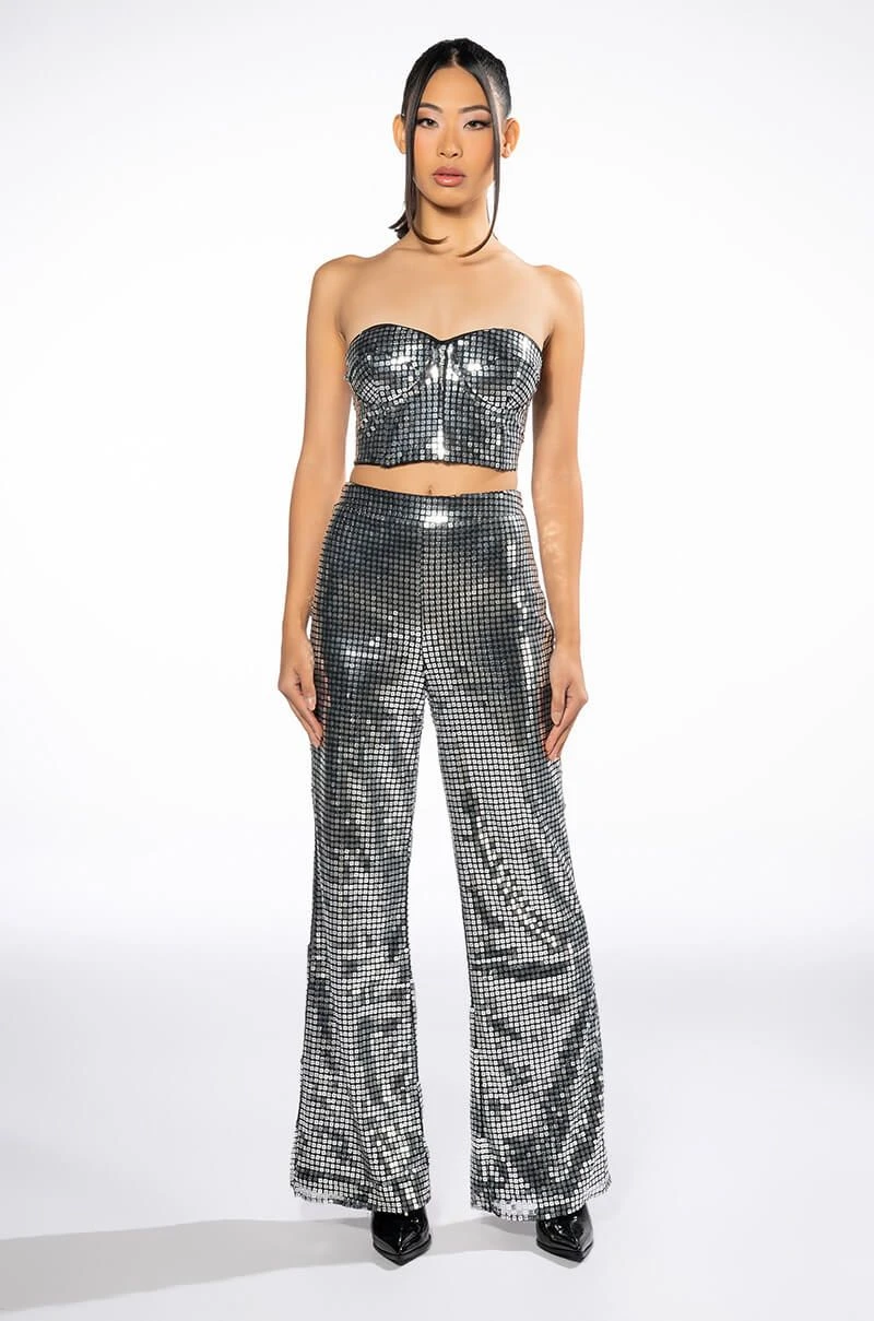 SILVER QUEEN SEQUIN CORSET 8 SILVER QUEEN SEQUIN CORSET - Image 6