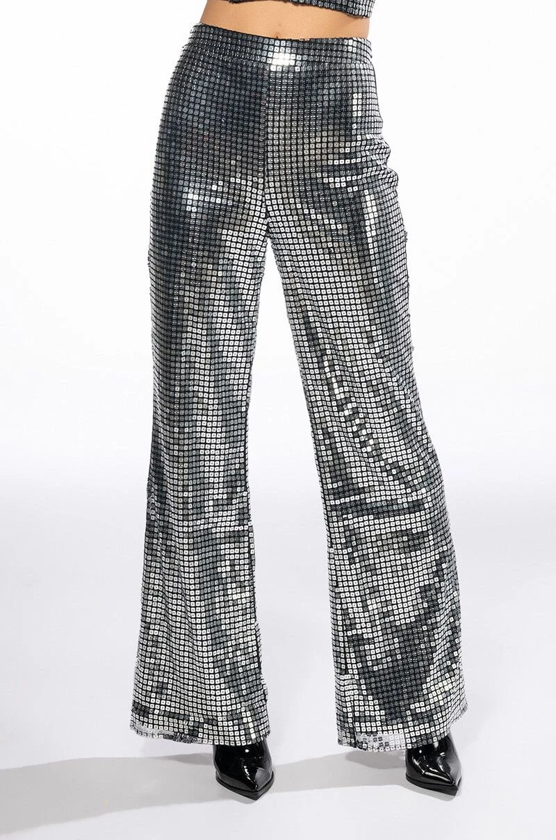 SILVER QUEEN SEQUIN PANT 4 SILVER QUEEN SEQUIN PANT - Image 2