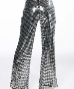 SILVER QUEEN SEQUIN PANT 13 SILVER QUEEN SEQUIN PANT -akira shop silver queen sequin pant silver 6 6