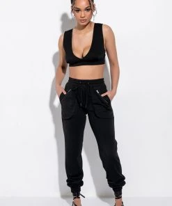 SIMPLICITY CITY BRALETTE TOP -akira shop simplicity city bralette top black 3 3