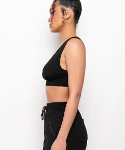 SIMPLICITY CITY BRALETTE TOP -akira shop simplicity city bralette top black 5 5
