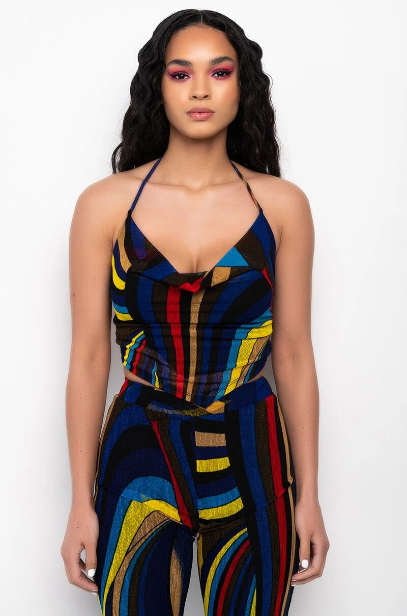 SO GOOD COWL NECK MESH BLOUSE 6 SO GOOD COWL NECK MESH BLOUSE - Image 4