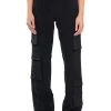 SO SCANDALOUS RELAXED CARGO TROUSER -akira shop so scandalous relaxed cargo trouser black 1 1 c1