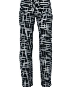 SOMETHING DIFFERENT METALLIC DETAILED JEANS -akira shop something different metallic detailed jeans black 7 7