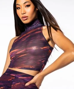 SOMETHING SPECIAL MESH TANK TOP