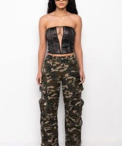 STALLION MESH PANEL FAUX LEATHER CORSET -akira shop stallion mesh panel faux leather corset black 7 7