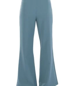 STAR RISE FLARE PANT -akira shop star rise flare pant light green 4 4
