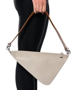 STATUS QUO TWO TONE SHOULDER BAG 13 STATUS QUO TWO TONE SHOULDER BAG -akira shop status quo two tone shoulder bag beige 1 1