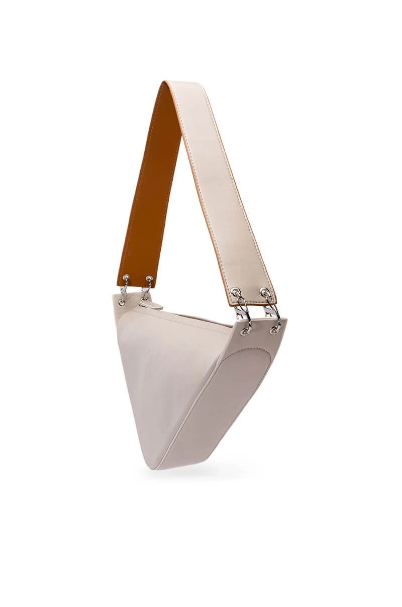 STATUS QUO TWO TONE SHOULDER BAG 5 STATUS QUO TWO TONE SHOULDER BAG - Image 3