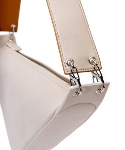 STATUS QUO TWO TONE SHOULDER BAG 12 STATUS QUO TWO TONE SHOULDER BAG -akira shop status quo two tone shoulder bag beige 6 6