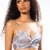 SURE THING TWISTED FRONT BRALETTE