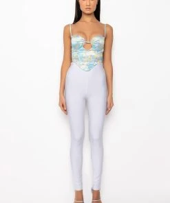 SWEET ESCAPE SATIN BUSTIER TANK 29 SWEET ESCAPE SATIN BUSTIER TANK -akira shop sweet escape satin bustier tank multi 14 14