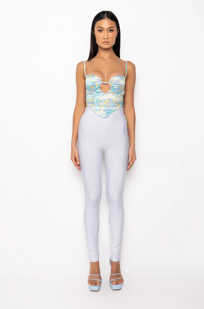 SWEET ESCAPE SATIN BUSTIER TANK 16 SWEET ESCAPE SATIN BUSTIER TANK - Image 14