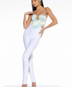 SWEET ESCAPE SATIN BUSTIER TANK 24 SWEET ESCAPE SATIN BUSTIER TANK -akira shop sweet escape satin bustier tank multi 9 9