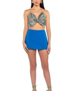 SWEET THANG EMBELLISHED CROP TOP -akira shop sweet thang embellished crop top multi 3 3