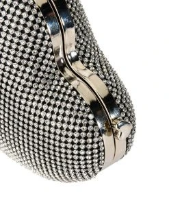 TAKE A CHANCE ON ME RHINESTONE PURSE -akira shop take a chance on me rhinestone purse black 7 7