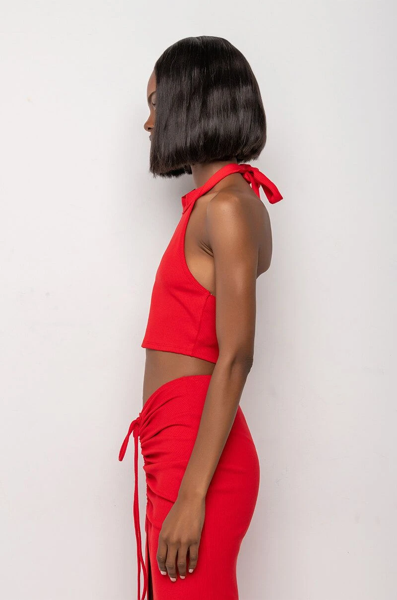 TAKE IT TO THE LIMIT RIBBED TIE TOP 6 TAKE IT TO THE LIMIT RIBBED TIE TOP - Image 4