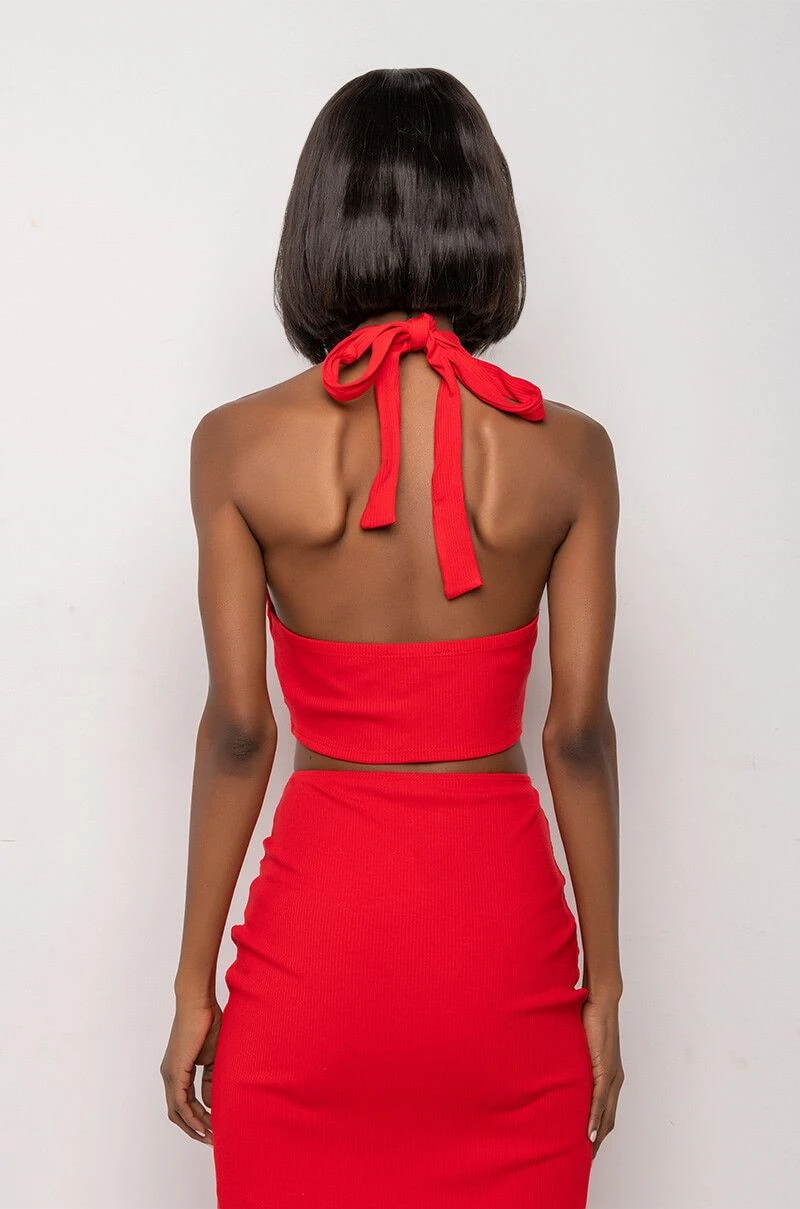 TAKE IT TO THE LIMIT RIBBED TIE TOP 7 TAKE IT TO THE LIMIT RIBBED TIE TOP - Image 5