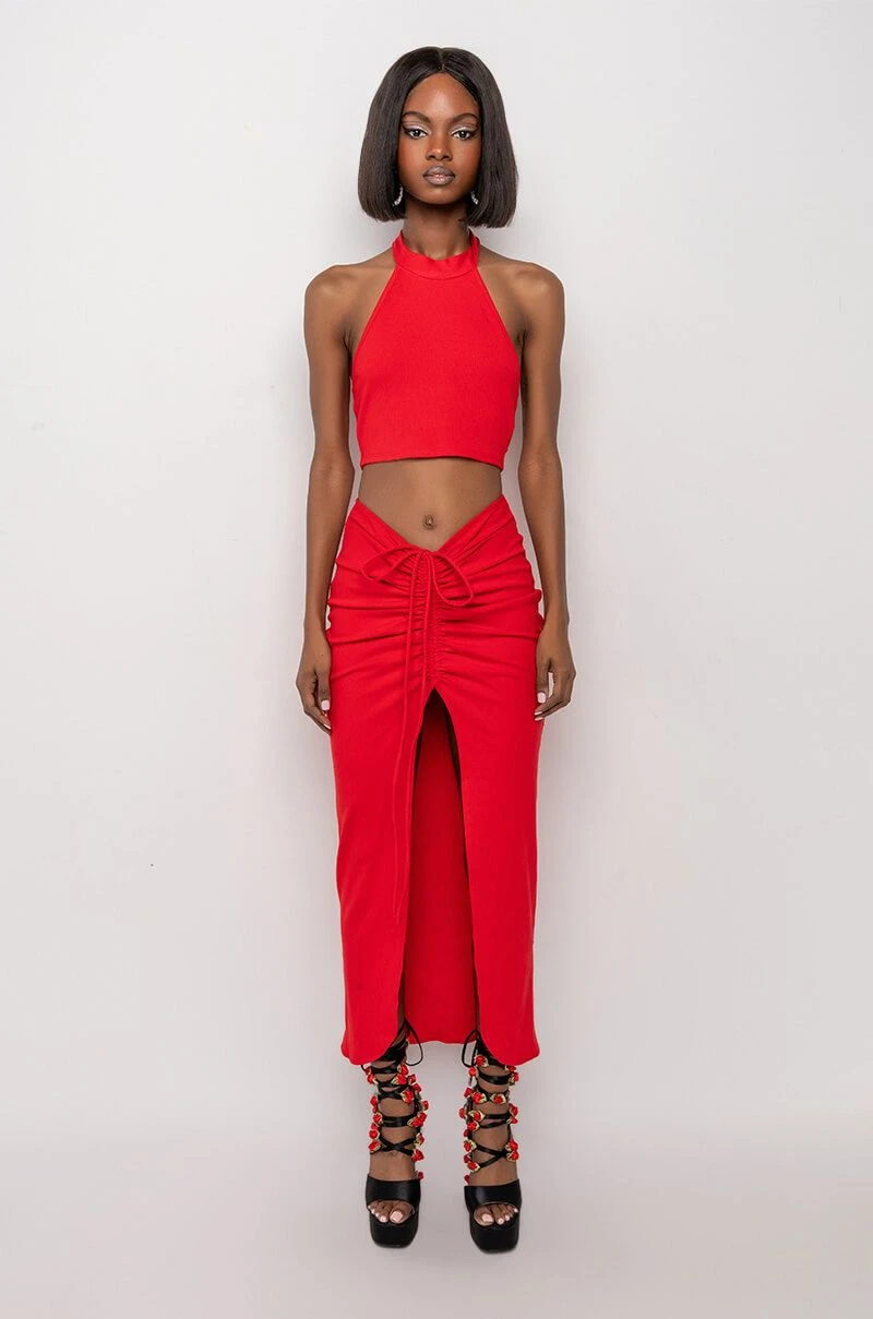 TAKE IT TO THE LIMIT RIBBED TIE TOP 9 TAKE IT TO THE LIMIT RIBBED TIE TOP - Image 7