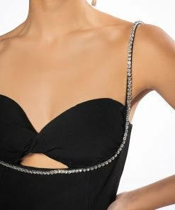 TGIF TWIST BRALETTE TOP -akira shop tgif twist bralette top black 7 7