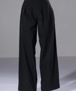 THAT GIRL STRAIGHT LEG CORSET PANT 12 THAT GIRL STRAIGHT LEG CORSET PANT -akira shop that girl straight leg corset pant black 4 4