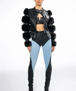 THE WAY SHE MOVES SKINNY JEANS -akira shop the way she moves skinny jeans black multi 7 7 c1