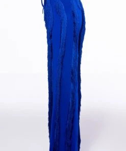 THE WAY YOU MOVE FRINGE PANT -akira shop the way you move fringe pant royal blue 6 6