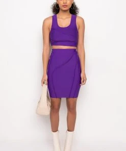 THEIA CROP BANDAGE TANK -akira shop theia crop bandage tank purple 9 9