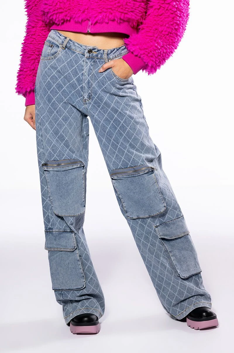 TIANNA RELAXED CARGO JEANS 3 TIANNA RELAXED CARGO JEANS