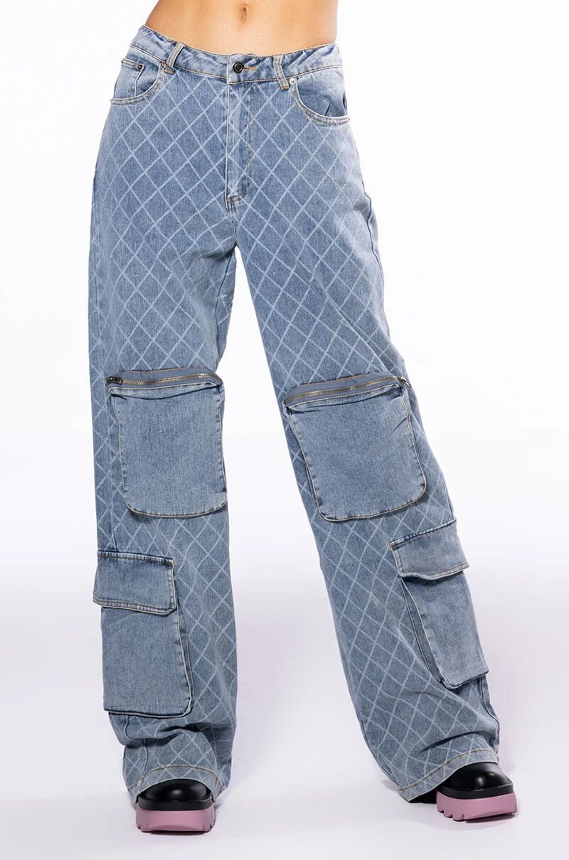TIANNA RELAXED CARGO JEANS 5 TIANNA RELAXED CARGO JEANS - Image 3