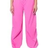 TIME TO RELAX WIDE LEG DRAWSTRING PANTS -akira shop time to relax wide leg drawstring pants pink 1 1