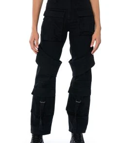 TOO COOL CARGO HIGH WAISTED JEANS