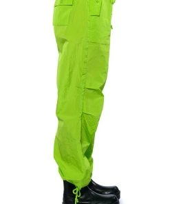 TOO LEGIT WIDE LEG CARGO PANTS 17 TOO LEGIT WIDE LEG CARGO PANTS -akira shop too legit wide leg cargo pants in lime lime 7 7