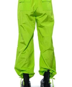TOO LEGIT WIDE LEG CARGO PANTS 18 TOO LEGIT WIDE LEG CARGO PANTS -akira shop too legit wide leg cargo pants in lime lime 8 8