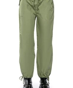 TOO LEGIT WIDE LEG CARGO PANTS -akira shop too legit wide leg cargo pants green 5 5